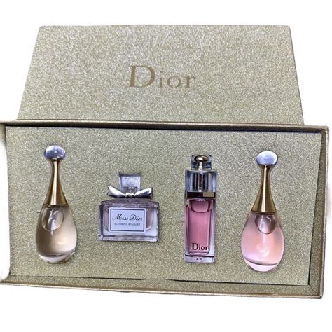 parfümminiaturen dior|aftershave miniatures gift set.